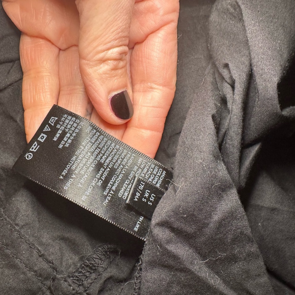 Urban Outfitters Black Button-Up Mini Dress - Picture 9 of 10